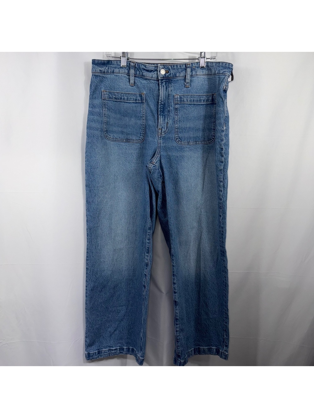 Madewell Curvy Perfect Vintage Wide-Leg Jeans Size 32